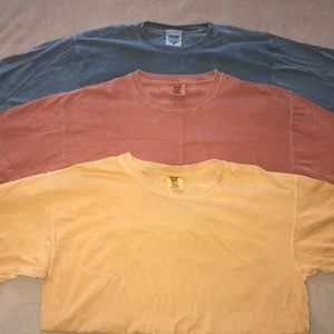 Plain comfort colors shirts